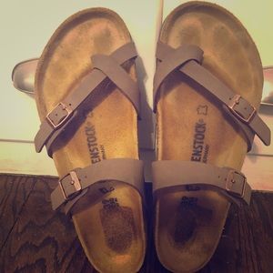 Birkenstock Mayari Sandals- Mocha- 39 (8.5/9)